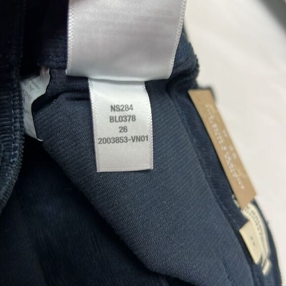 Madewell ns284 Navy The Slim Straight Utility Pant in Garment Dye Corduroy - Picture 13 of 14